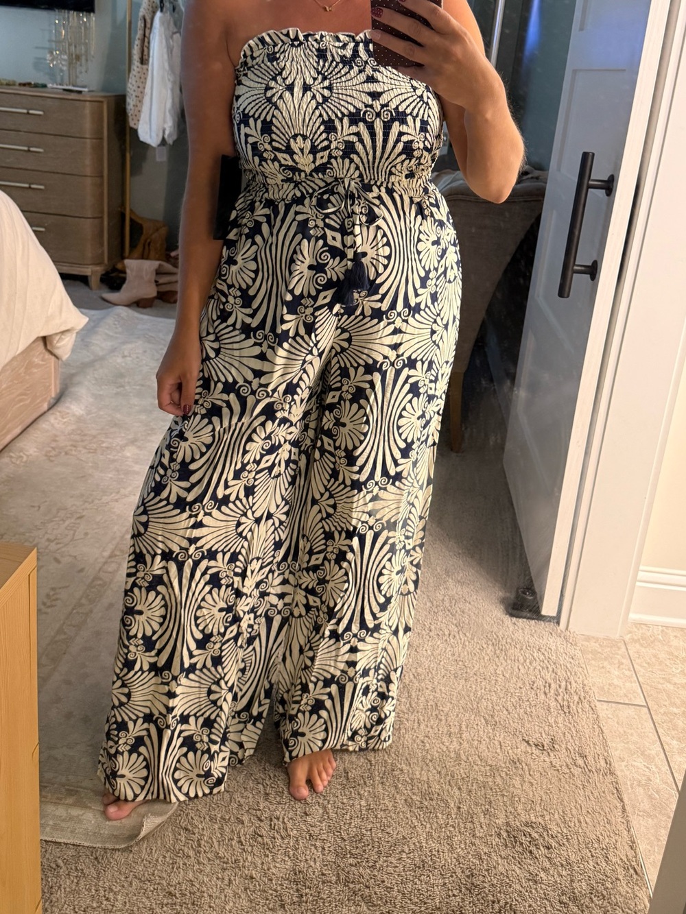 Strapless Jumpsuit